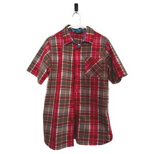 Men’s North face Button down size M